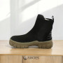 Women's black boots demi-season Solo Femme (Poland) model 5157