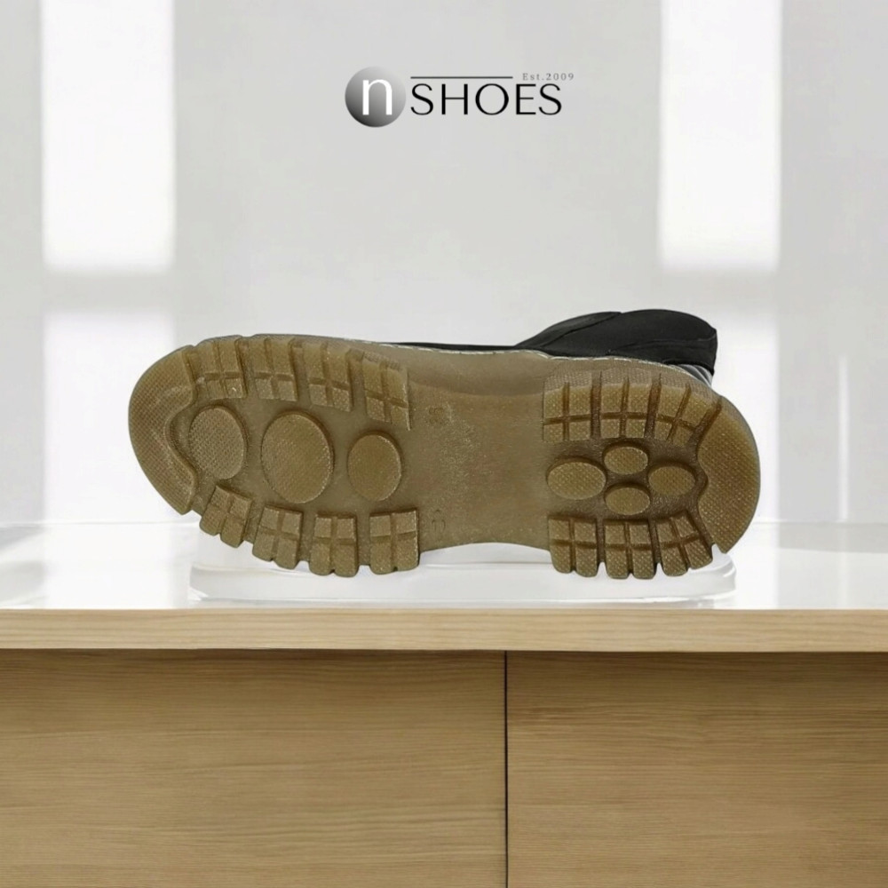 Women's black boots demi-season Solo Femme (Poland) model 5157