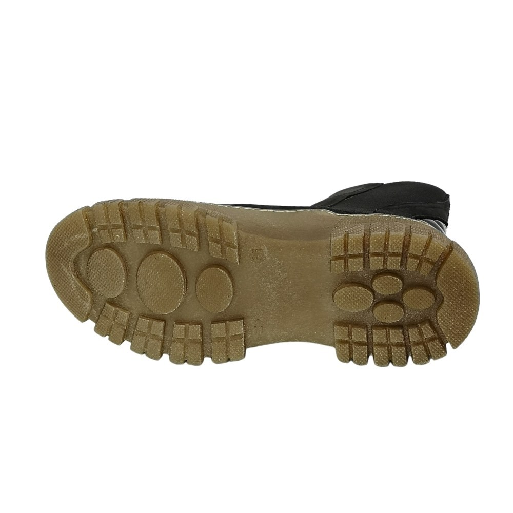 Women's black boots demi-season Solo Femme (Poland) model 5157