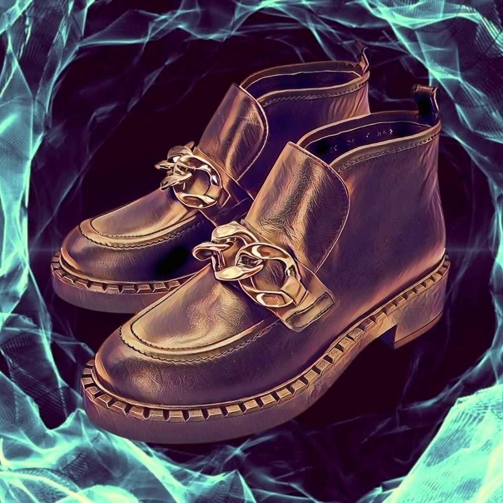 Жіночі чорні ботильйони демісезонні Solo Femme (Польща) модель 5158