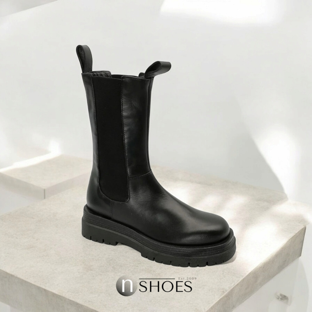 Жіночі чорні черевики Solo Femme (Польща) модель 5163