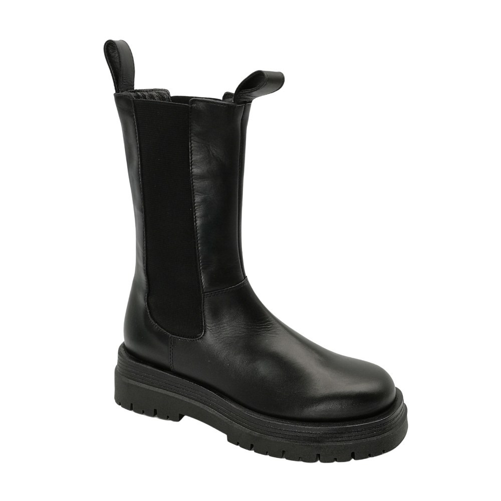 Жіночі чорні черевики Solo Femme (Польща) модель 5163