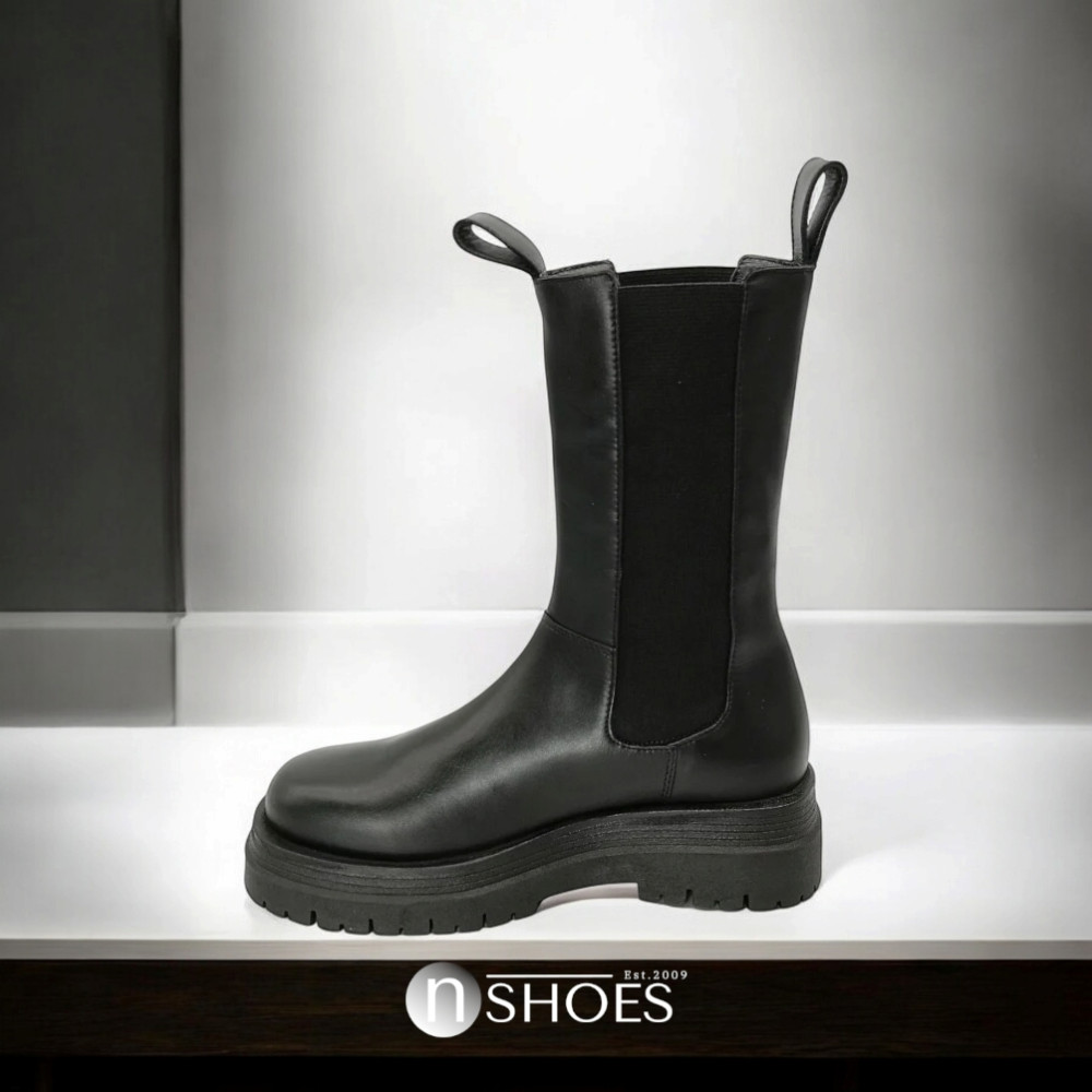 Жіночі чорні черевики Solo Femme (Польща) модель 5163