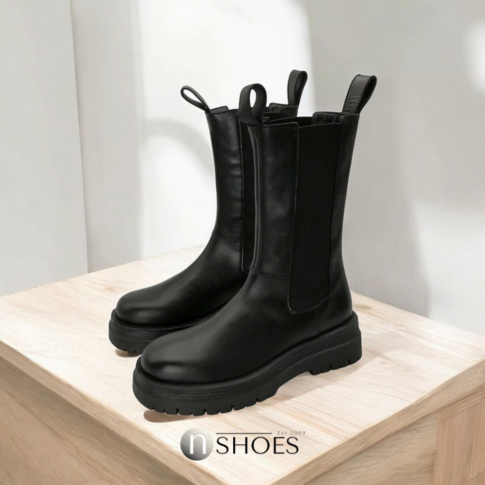 Жіночі чорні черевики Solo Femme (Польща) модель 5163