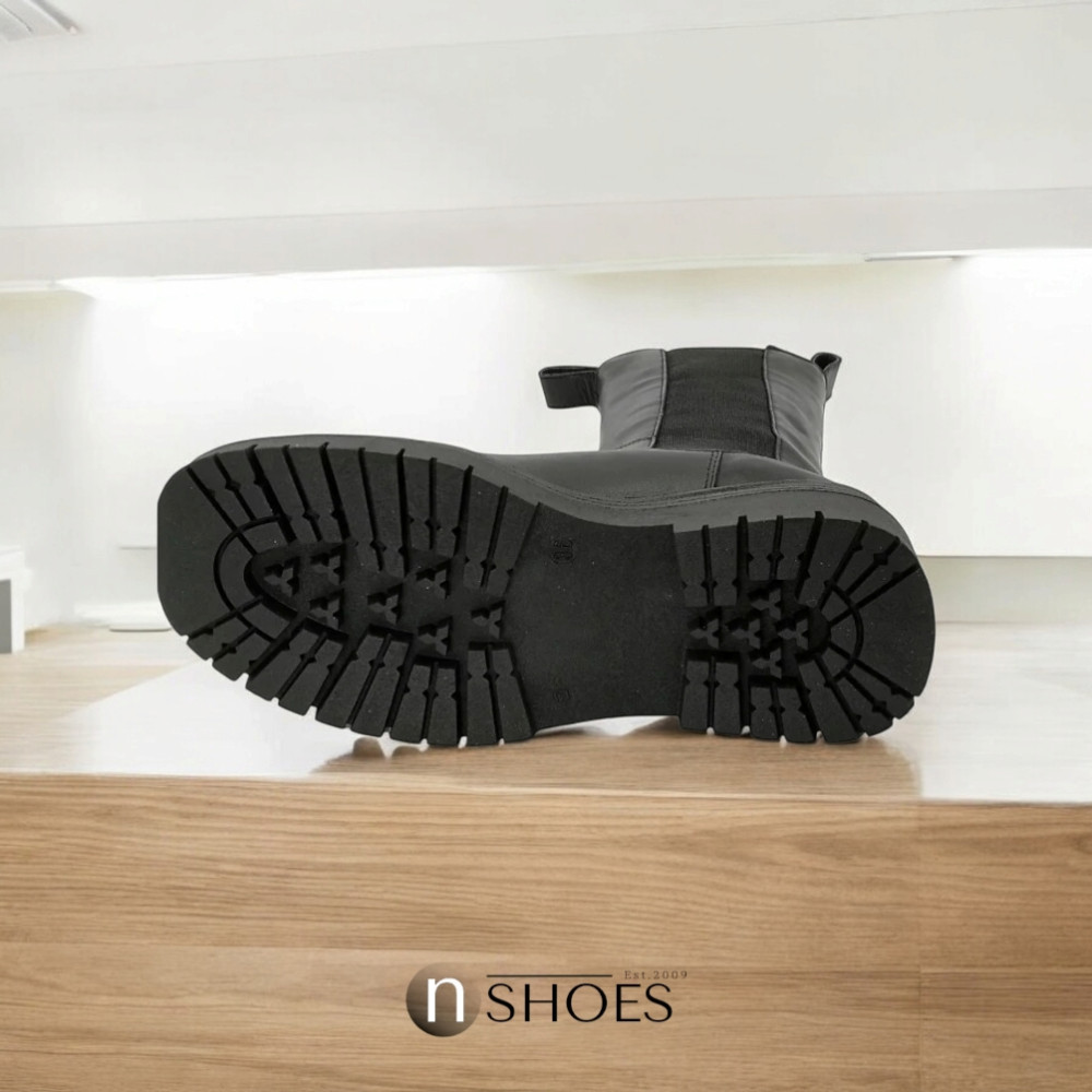 Жіночі чорні черевики Solo Femme (Польща) модель 5163