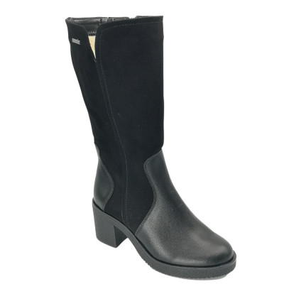 Women's black winter boots Steizer Poland 2285-fr-czarny 5166 Women's black winter boots Steizer Poland 2285-fr-czarny 5166