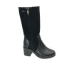 Women's black winter boots Steizer (Poland) model 5166
