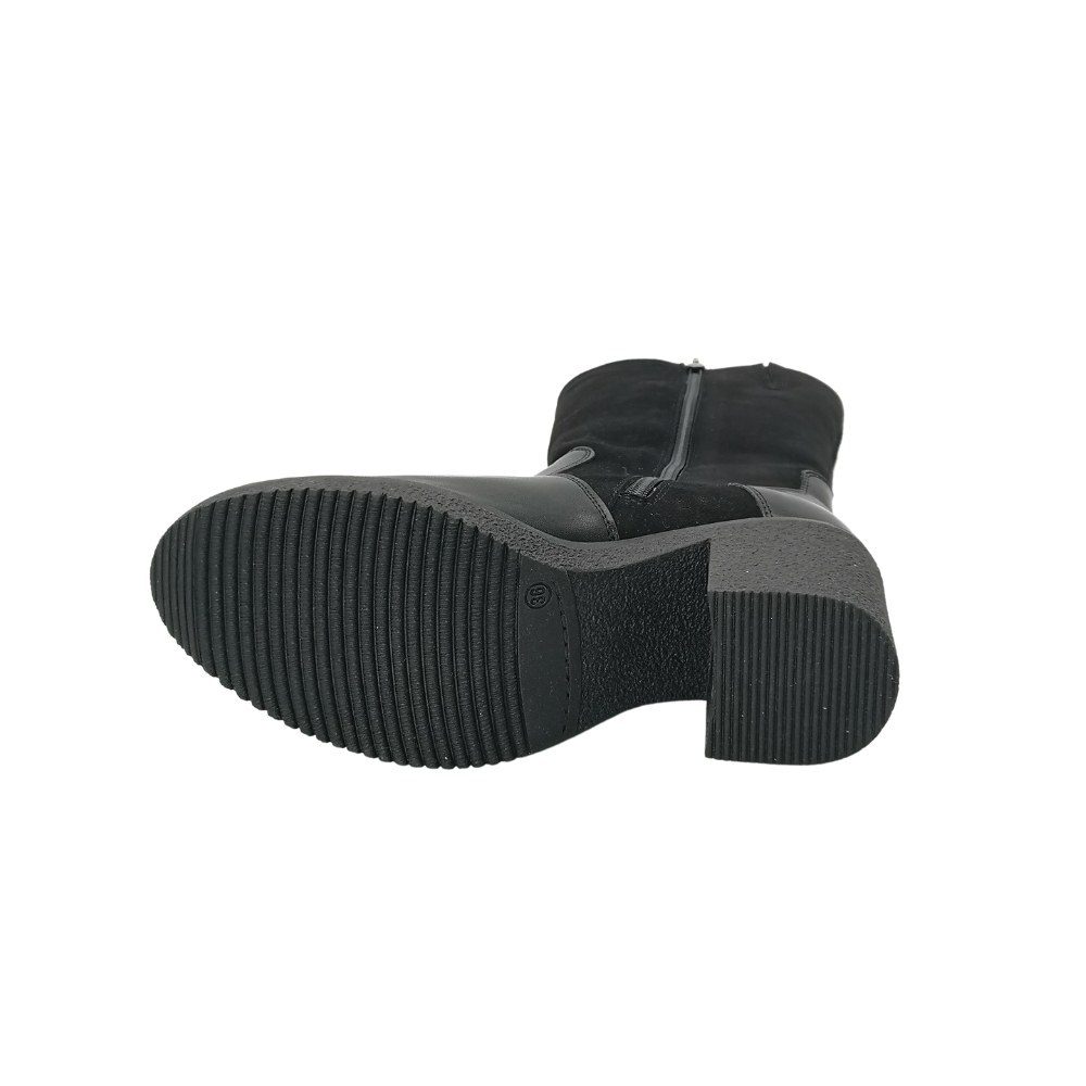 Women's black winter boots Steizer (Poland) model 5166