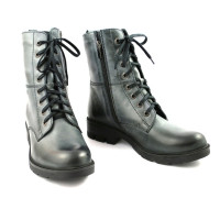 Women's gray boots Lesta Poland 191-6477-6-10f1 5169