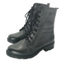Жіночі сірі черевики Lesta (Польща) модель 5169