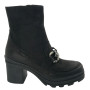 Women's black boots winter Simen (Poland) model 5170