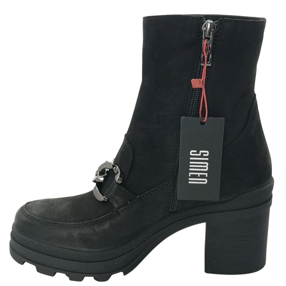 Women's black boots winter Simen (Poland) model 5170