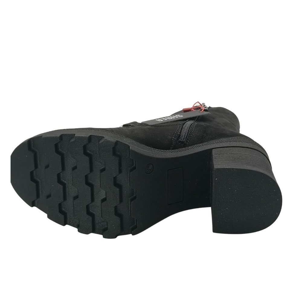 Women's black boots winter Simen (Poland) model 5170