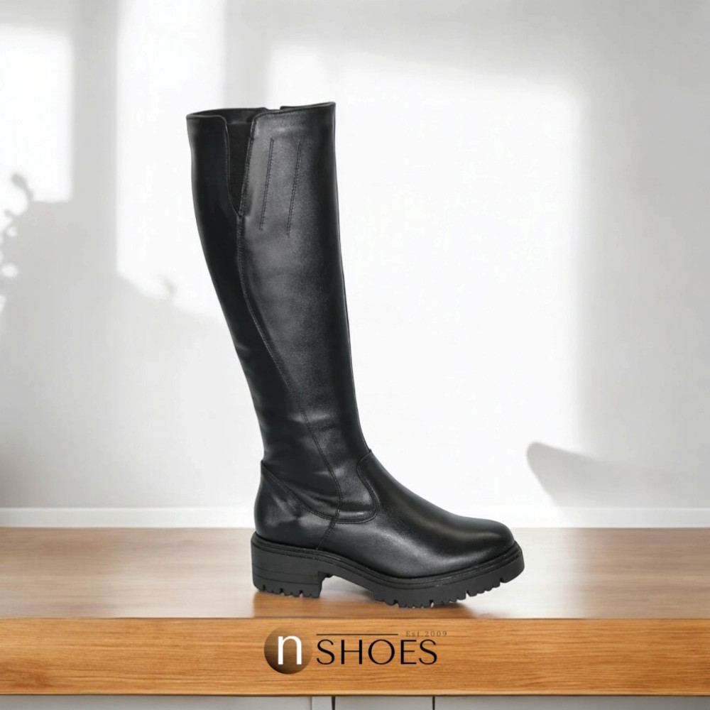 Женские черные сапоги еврозима Best but (Польша) модель 5172