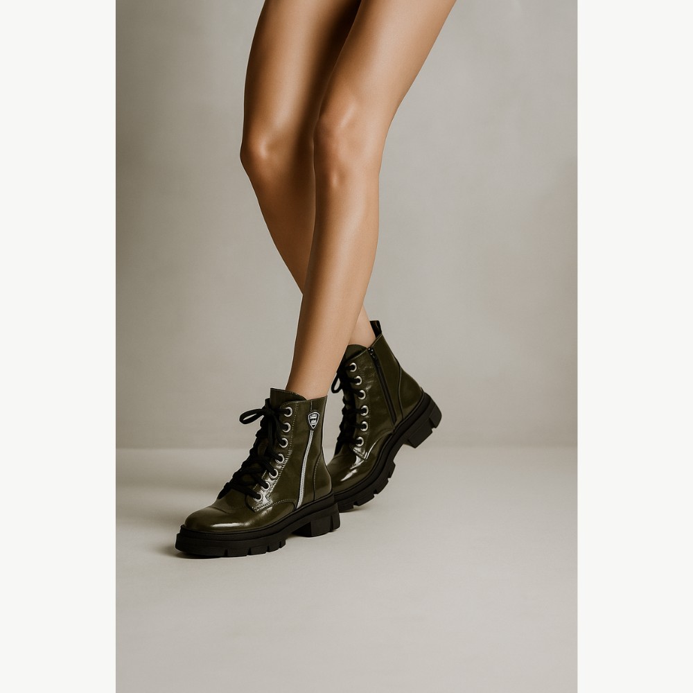 Женские демисезонные ботинки Nessi 21108 Czarny 711 5173