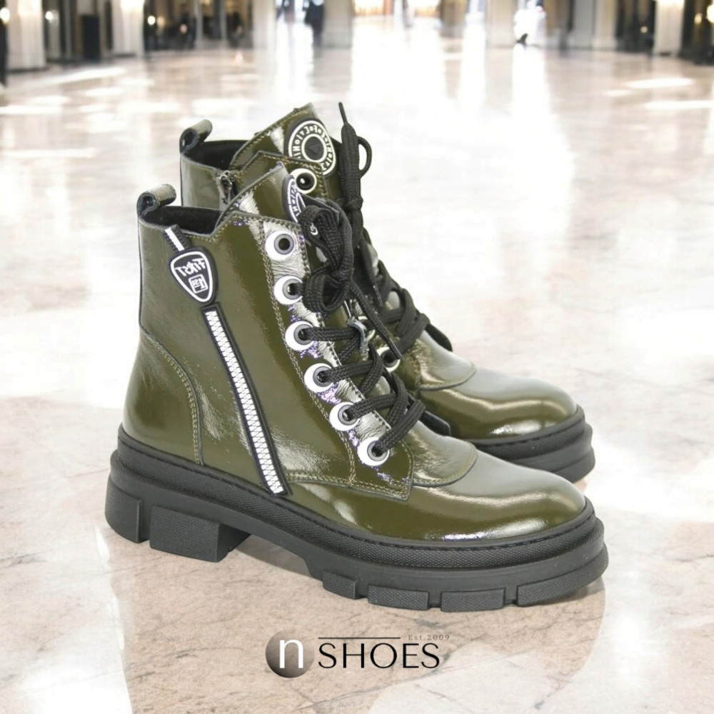 Женские демисезонные ботинки Nessi 21108 Czarny 711 5173