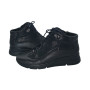Женские черные ботинки демисезонные Helios (Польша) модель 5180