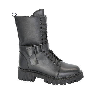 Женские черные ботинки Lonza Турция 340-3591-ls 5181