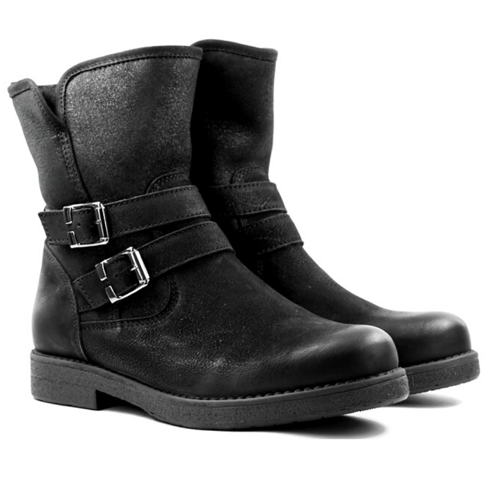 Women's black boots winter Lesta (Poland) model 5184