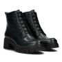 Модные женские черные ботинки Simen 4477a-faeda czarna модель 5388-5191