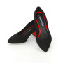 Женские черные туфли-лодочки Kaniowski (Польша) модель 5196