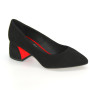 Женские черные туфли-лодочки Kaniowski (Польша) модель 5196