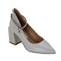 Women's white pumps Bellum Poland c-1164/2004 5197