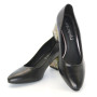 Женские черные туфли-лодочки Kaniowski (Польша) модель 5198