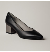 Женские черные туфли-лодочки Kaniowski Польша k-0324/01 5200