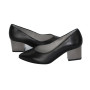Женские черные туфли-лодочки Kaniowski (Польша) модель 5200