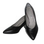 Женские черные туфли-лодочки Kaniowski (Польша) модель 5200