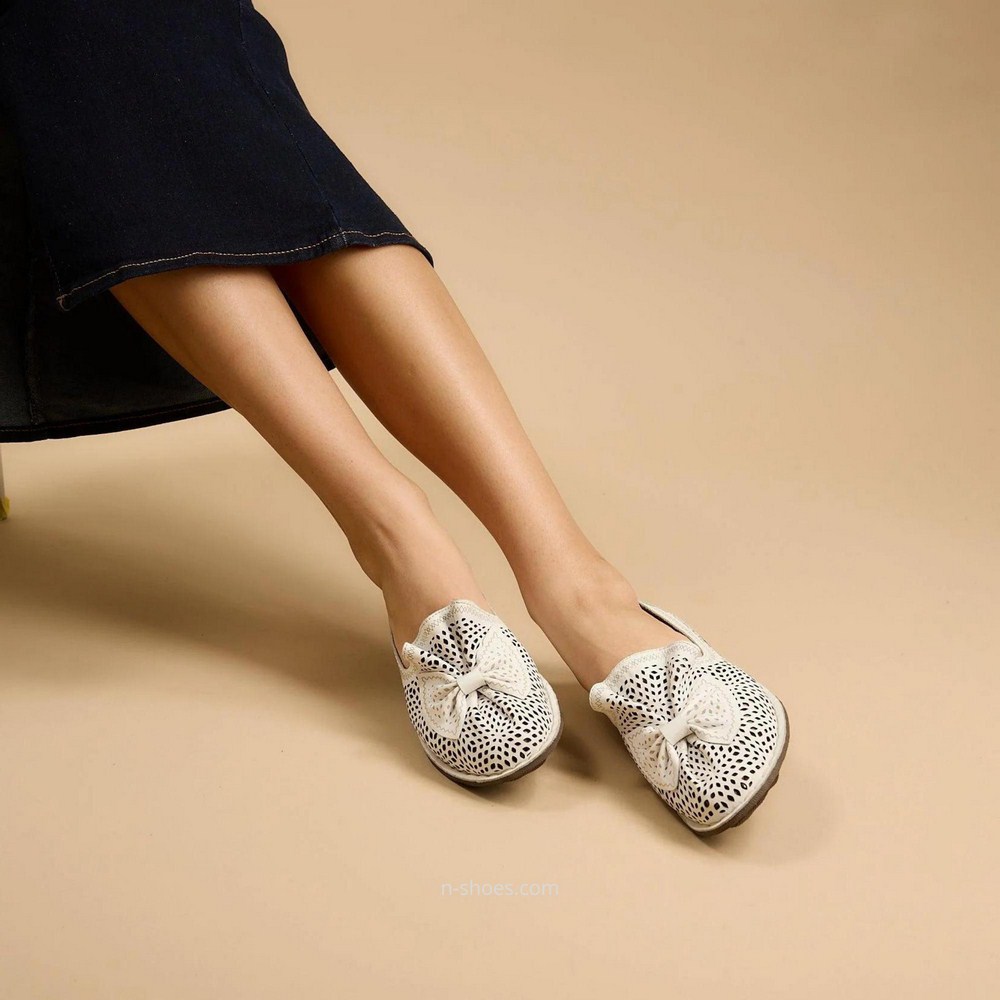 Женские балетки с перфорацией Anna Lucci (Турция) модель 5207