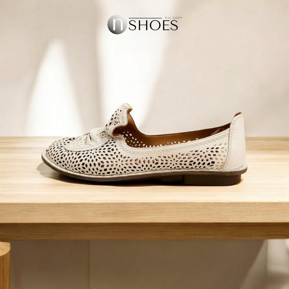 Женские балетки с перфорацией Anna Lucci (Турция) модель 5207