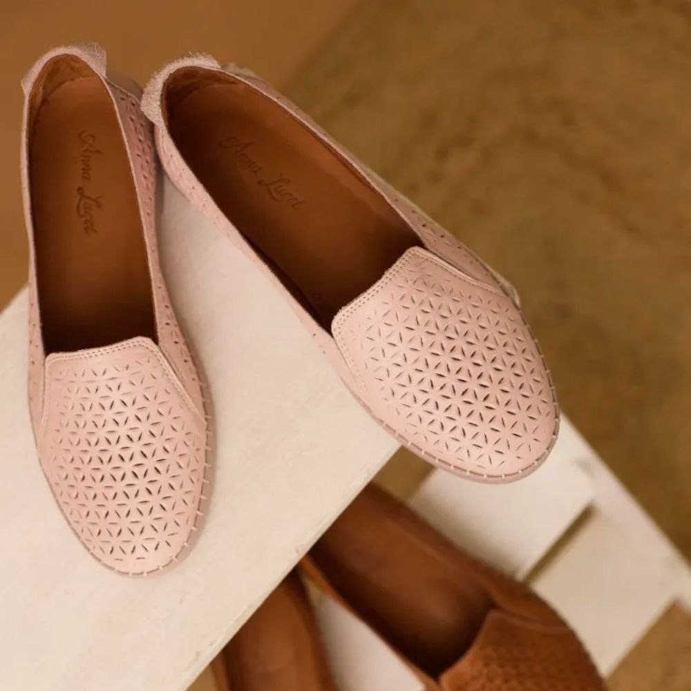 Мокасини жіночі з перфорацією Anna Lucci (Туреччина) модель 5210