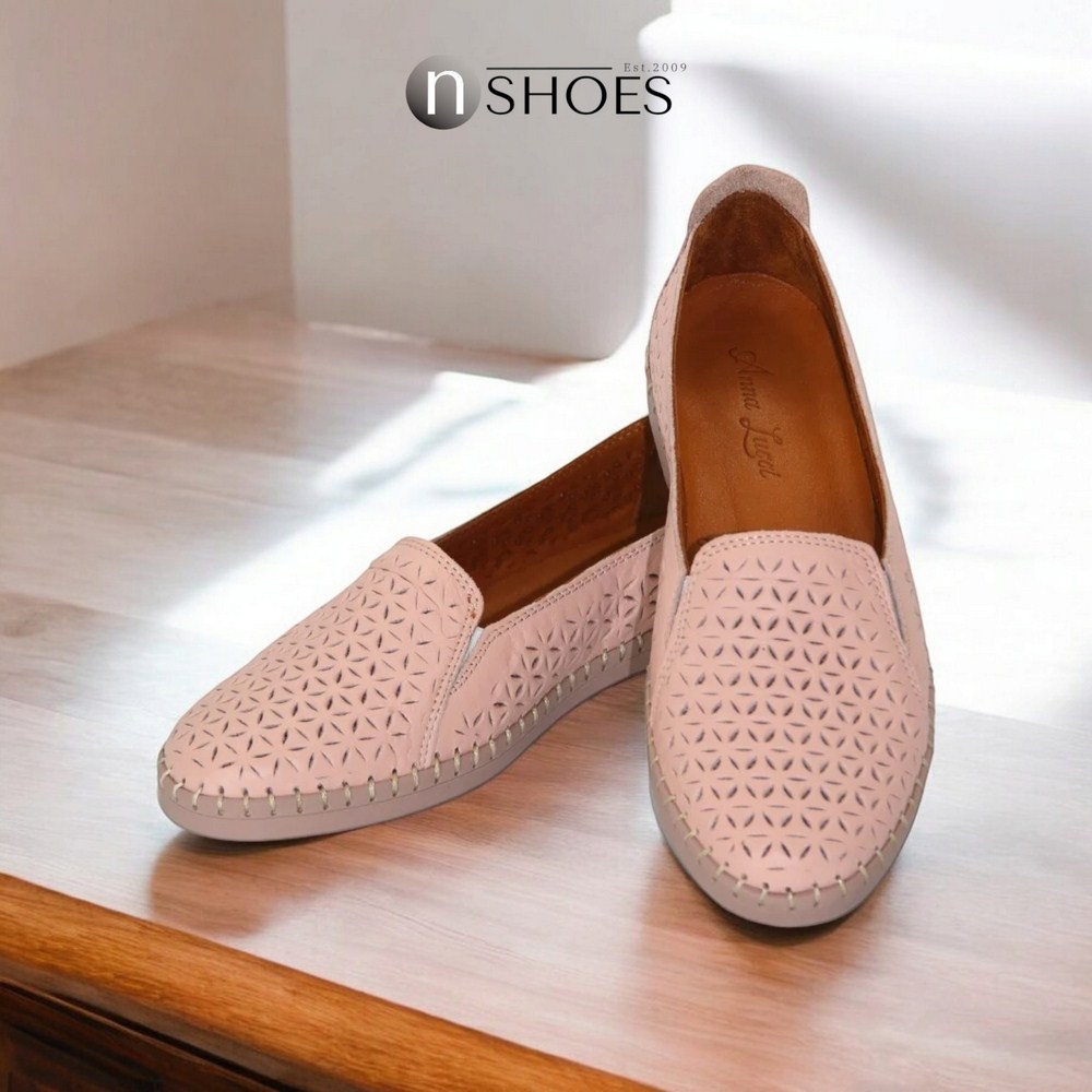 Мокасини жіночі з перфорацією Anna Lucci (Туреччина) модель 5210