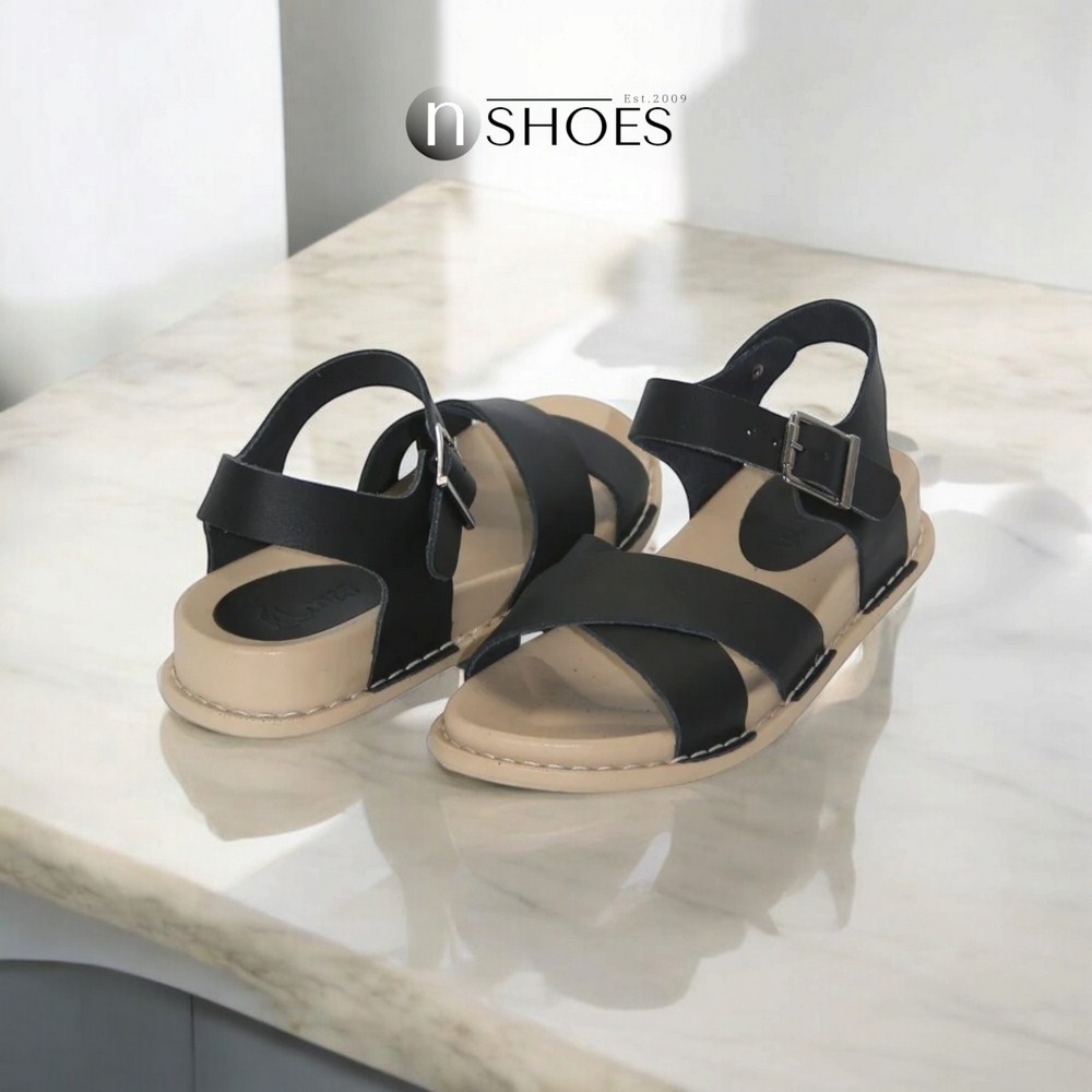 Жіночі чорні босоніжки Lonza (Туреччина) модель 5216