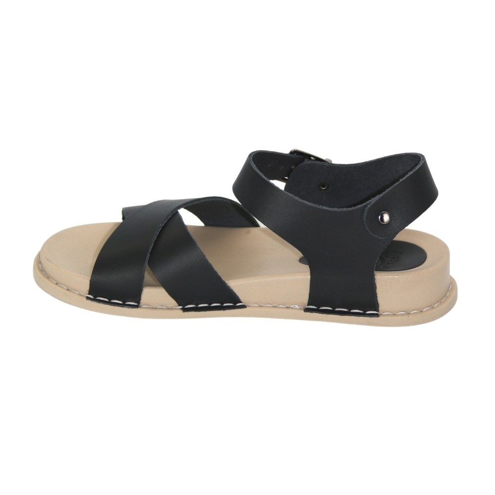 Жіночі чорні босоніжки Lonza (Туреччина) модель 5216