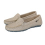 Жіночі бежеві мокасини Nessi (Польща) модель 5219