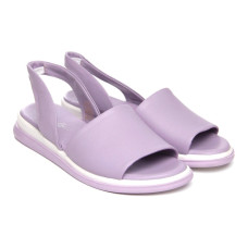 Women's purple platform sandals Anna Lucci Türkiye 171367 857-00-M5 5237 made of genuine leather
