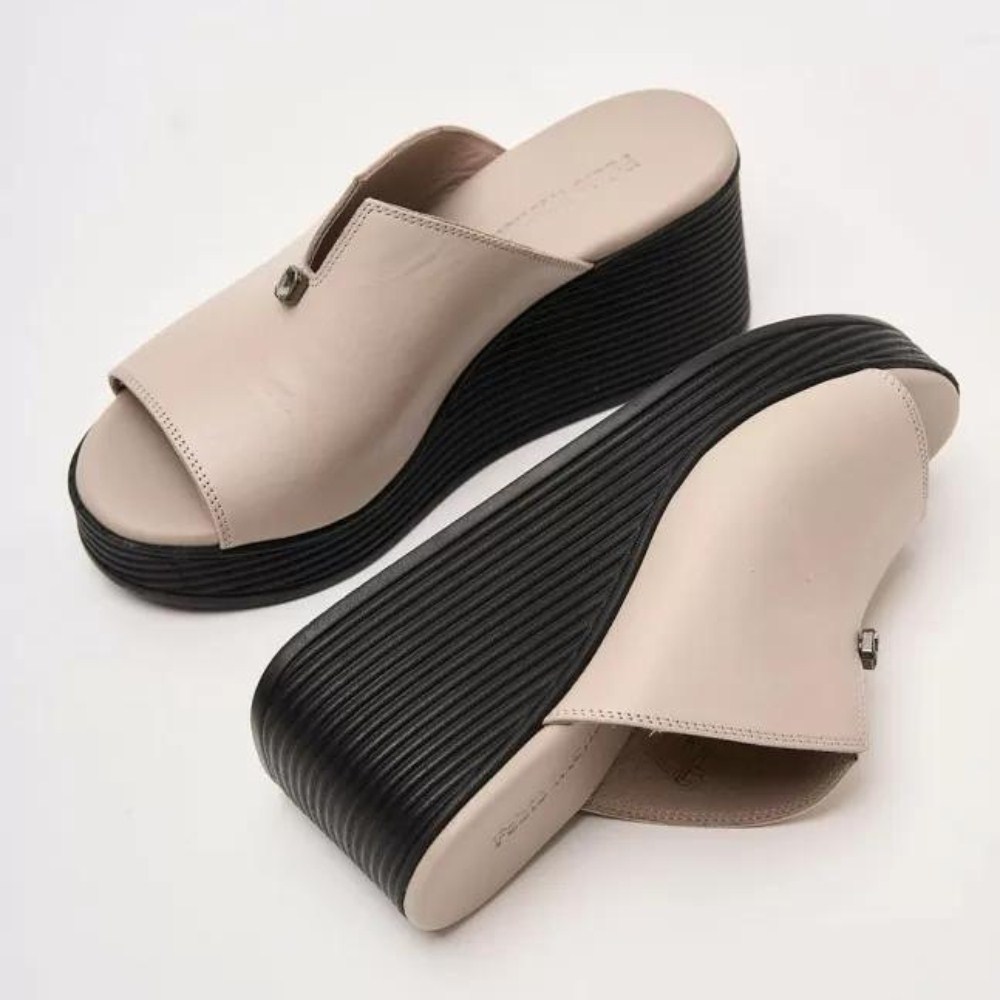 Шльопанці жіночі на платформі Fabio Monelli (Туреччина) модель 177297 5240