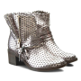 Жіночі білі черевики літні Ann Mex (Польща) модель 7802 11SRD Jasne