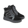 Shoes sneakers female black ROMAX (Ukraine) model 2571-com