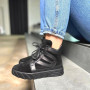 Shoes sneakers female black ROMAX (Ukraine) model 2571-com