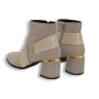 Жіночі бежеві черевики NESSI 19656-bez 4621