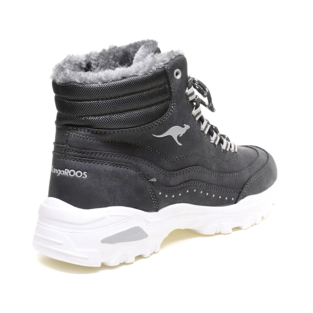 Серые ботинки Kangaroos (США) арт 39177 000 2009 KW-LOOMY STEEL GREY/VALOR GREY модель 4828