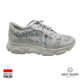 Sneakers women's gray with flowers Lesta (Poland) model 4900