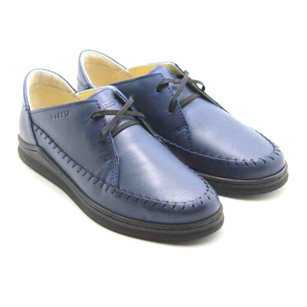 Moccasins man's blue Lesta (Poland) model 4911