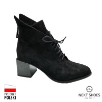 Черевики жіночі чорні Bellum Польща b-1305 czarny 4914