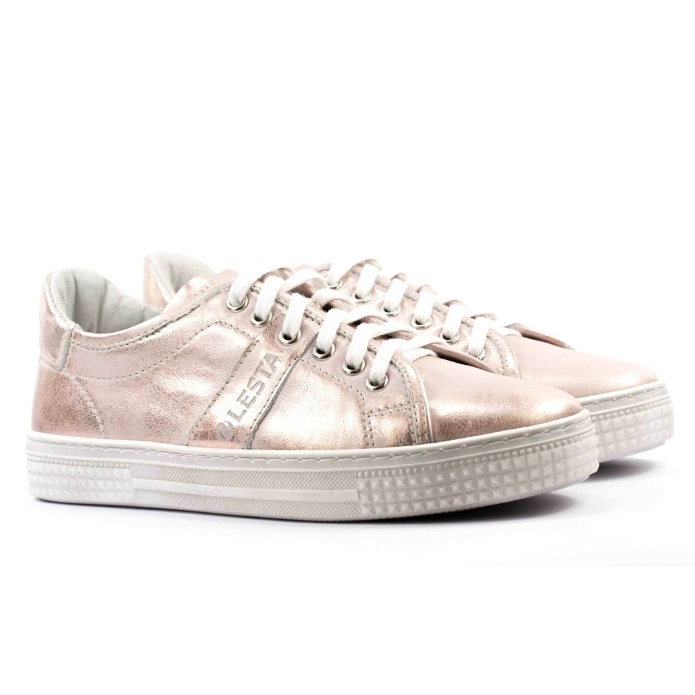 Sneakers female gold Lesta (Poland) model 4916