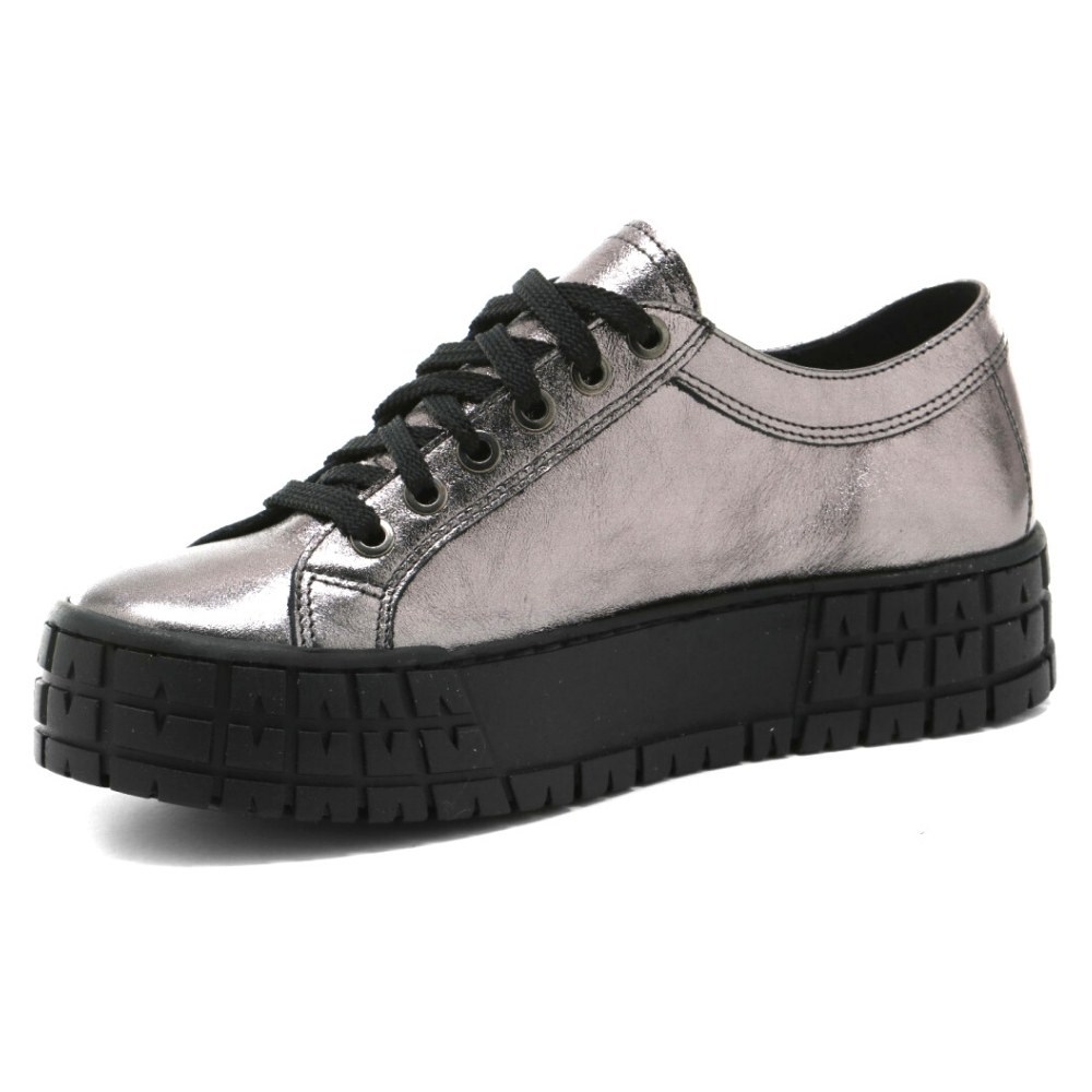 Жіночі сріблясті кеди Contes Польща арт 557-platy-caly